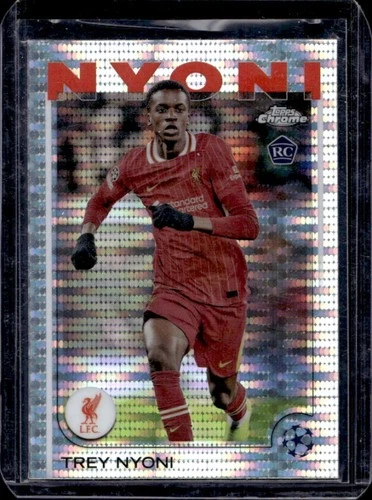Trey Nyoni 2024 Topps Chrome UEFA Pulsar Refractor #190