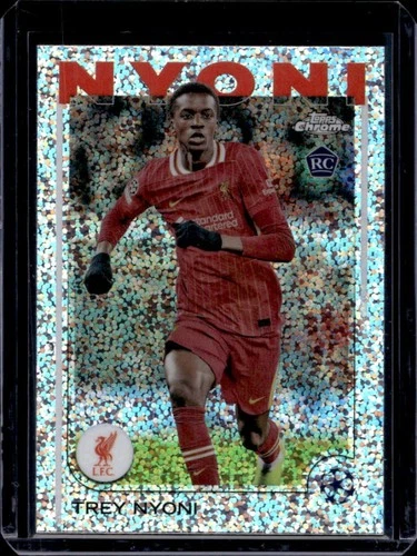 Trey Nyoni 2024 Topps Chrome UEFA Speckle Refractor