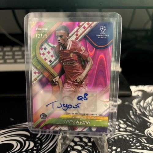 Trey Nyoni 2025 Topps Finest /75