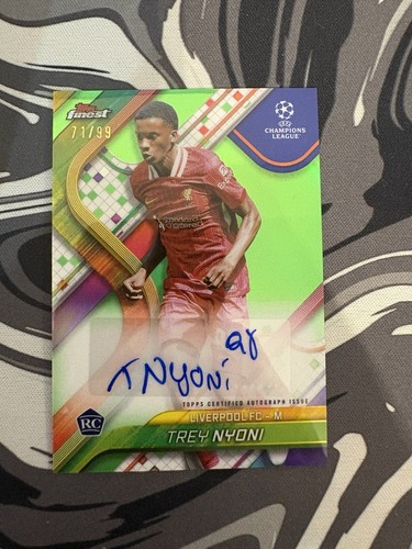 Trey Nyoni 2024 Topps Finest /99