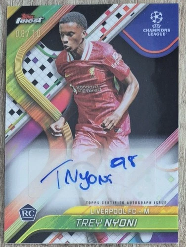 Trey Nyoni 2024 Topps Finest Noir /10