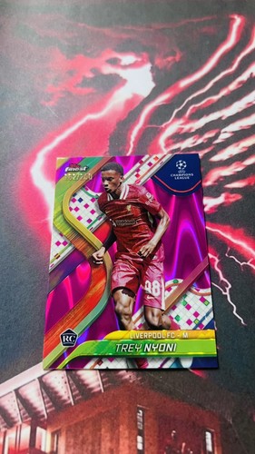 Trey Nyoni 2025 Topps Finest Refractor /250
