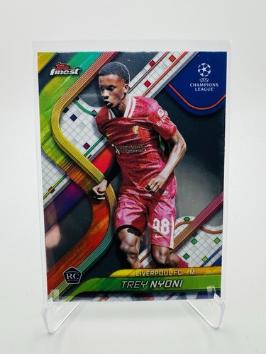 Trey Nyoni 2024 Topps Finest UEFA