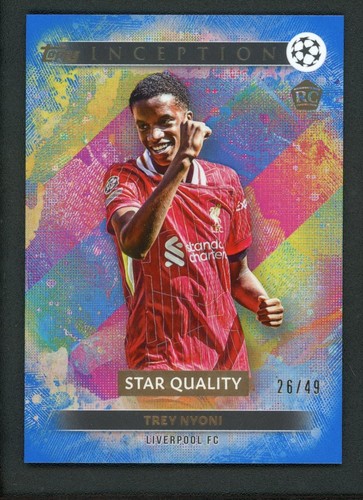 Trey Nyoni 2025 Topps Inception 26/49