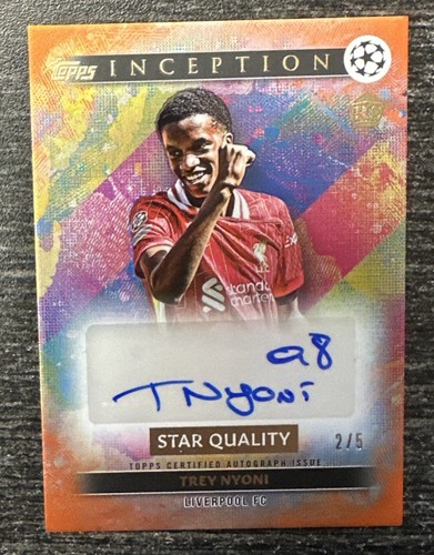 Trey Nyoni 2024 Topps Inception /5