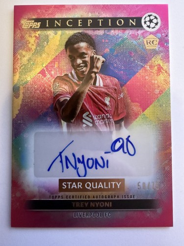 Trey Nyoni 2024 Topps Inception /75