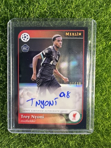 Trey Nyoni 2024 Topps Merlin Chrome /10