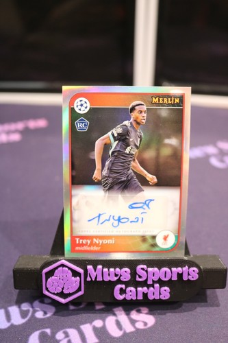 Trey Nyoni 2024 Topps Merlin Chrome