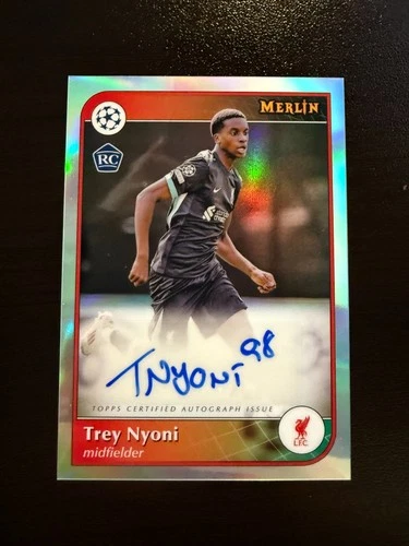Trey Nyoni 2024 Topps Merlin Chrome