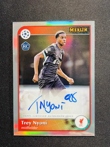 Trey Nyoni 2024 Topps Merlin Chrome