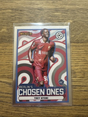 Trey Nyoni 2025 Topps Merlin Chrome