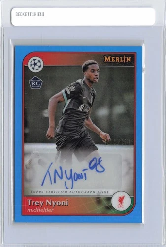 Trey Nyoni 2025 Topps Merlin Chrome /150