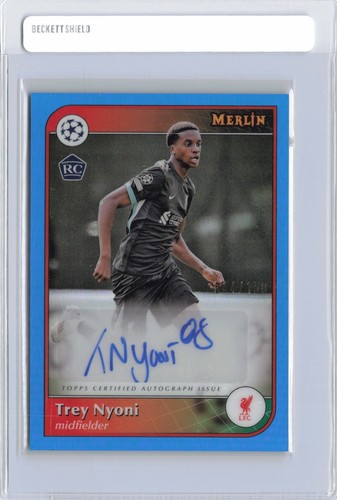 Trey Nyoni 2025 Topps Merlin Chrome /150