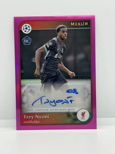 Trey Nyoni 2024 Topps Merlin Chrome /199