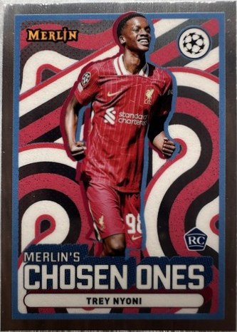 Trey Nyoni 2024 Topps Merlin Chrome