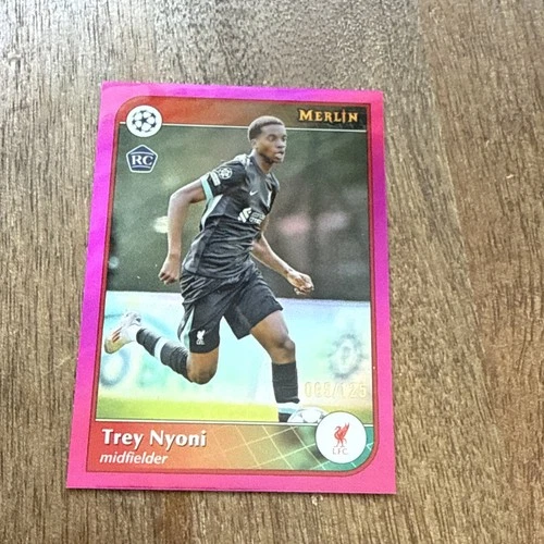 Trey Nyoni 2024 Topps Merlin Chrome 65/125