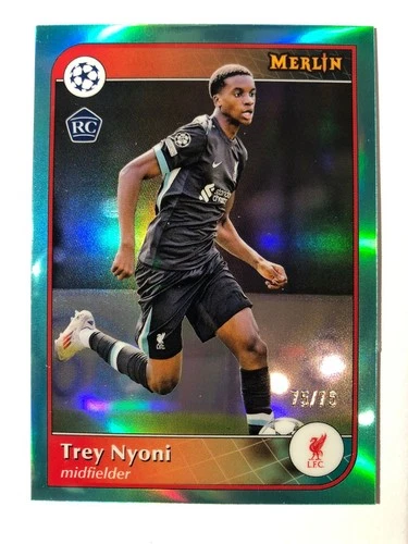 Trey Nyoni 2024 Topps Merlin Chrome /75