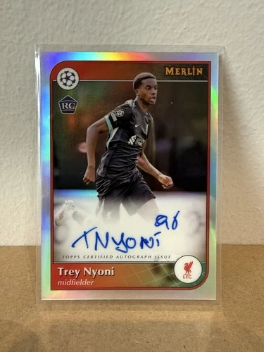 Trey Nyoni 2024 Topps Merlin Chrome