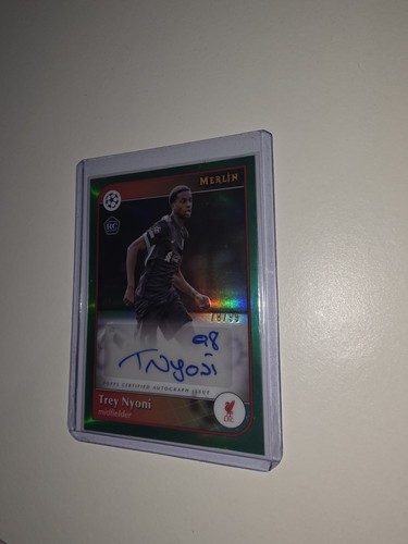 Trey Nyoni 2024 Panini Merlin Chrome /99