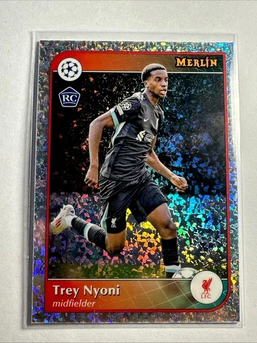 Trey Nyoni 2024 Topps Merlin Chrome Diamond Refractor