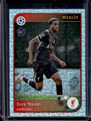 Trey Nyoni 2024 Topps Merlin Chrome Mojo Refractor #98