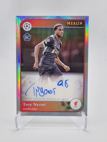 Trey Nyoni 2024 Topps Merlin Chrome Refractor