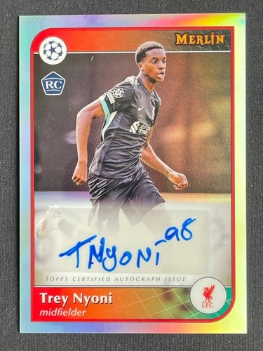 Trey Nyoni 2024 Topps Merlin Chrome Silver