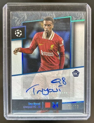 Trey Nyoni 2024 Topps Museo UEFA Sapphire /75