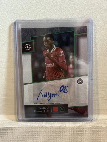 Trey Nyoni 2025 Topps Museum 1/1