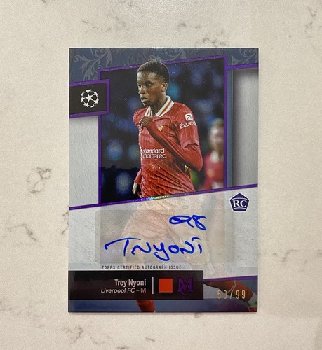 Trey Nyoni 2025 Topps Museum /99