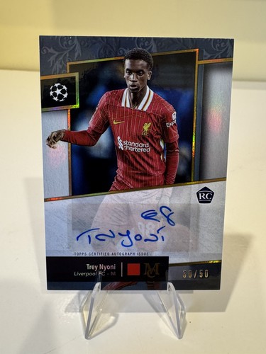 Trey Nyoni 2024 Topps Museum Collection UEFA /50