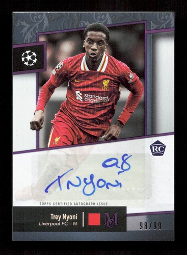 Trey Nyoni 2024 Topps Museum Purple /99