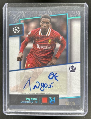 Trey Nyoni 2024 Topps Museum Sapphire /75