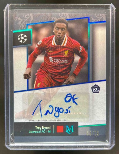 Trey Nyoni 2024 Panini Museum Sapphire /75