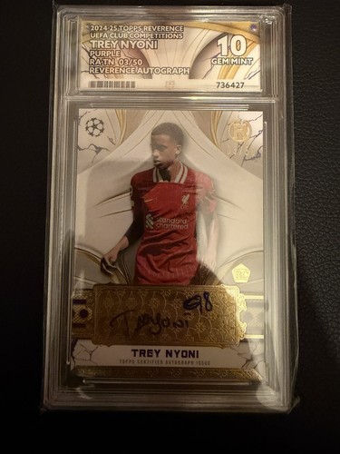 Trey Nyoni 2024 Topps Reverence /50