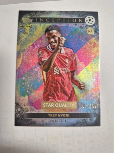 Trey Nyoni 2024 Topps Inception UCC Black Foil /199