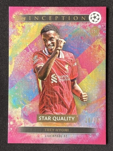Trey Nyoni 2024 Topps Inception UCC Pink Foil /75