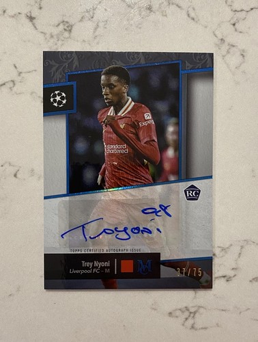 Trey Nyoni 2025 Topps UCC Museum /75