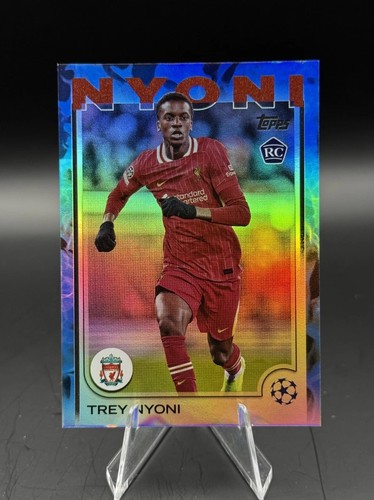 Trey Nyoni 2024 Topps UEFA Club Competitions Blue Inferno /125