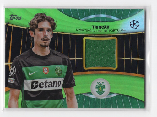 Trincao 2024 Topps UEFA Neon Green /199