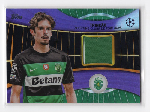 Trincao 2024 Topps UEFA Purple Foil /299