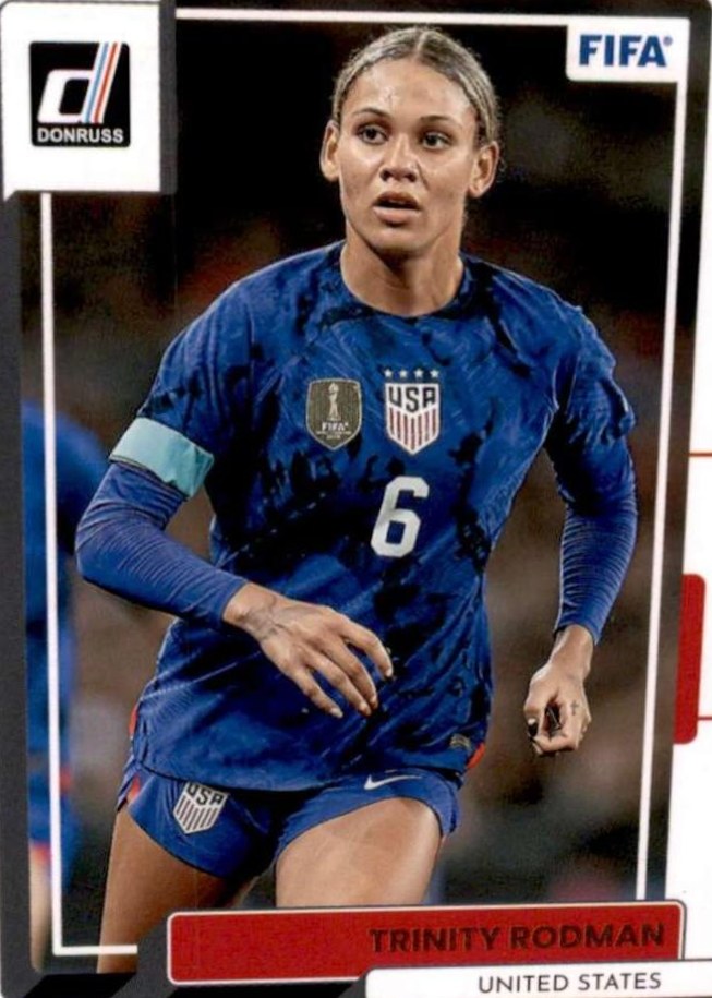 Trinity Rodman 2022 Panini Donruss Soccer 130