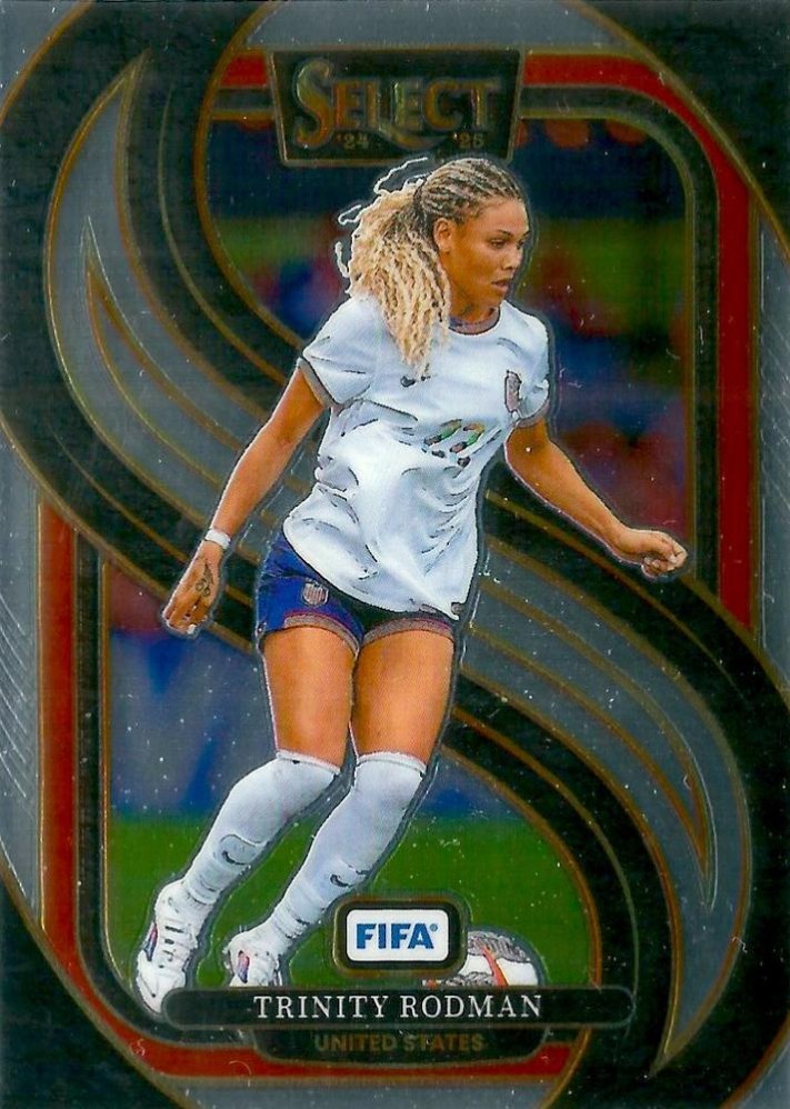 Trinity Rodman 2024 Panini Select FIFA