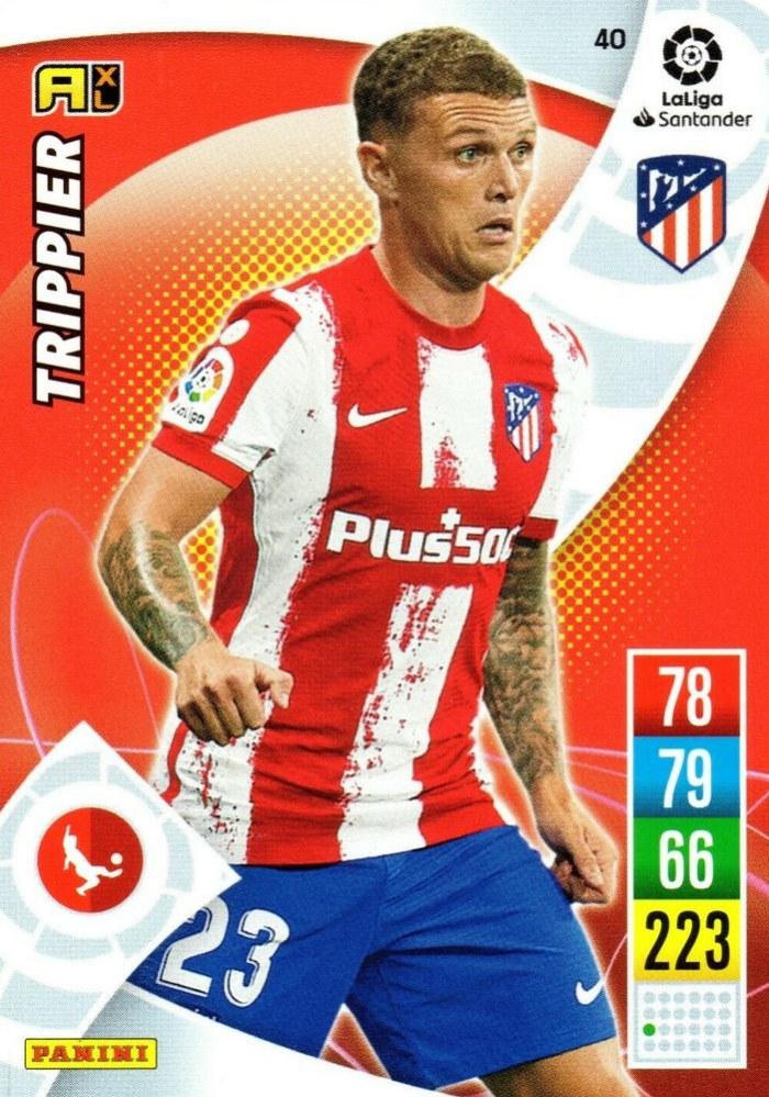 Trippier 2021 Panini Adrenalyn XL La Liga