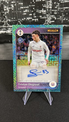 Tristan Degreef 2024 Topps Merlin UEFA Club Competitions /75