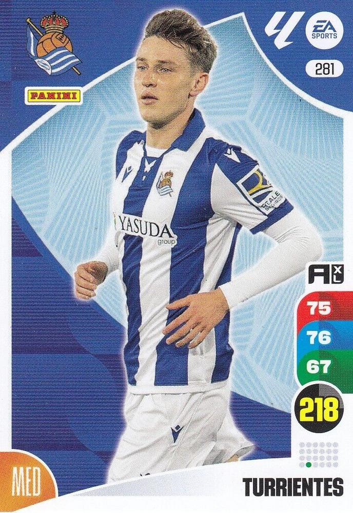 Turrientes 2024 Panini Adrenalyn XL La Liga