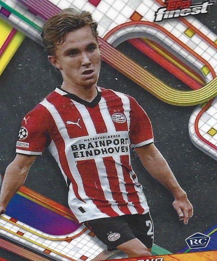 Tygo Land 2024 Topps Finest UEFA Club Competitions