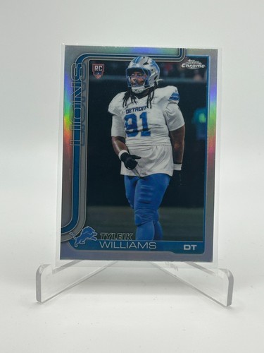 Tyleik Williams 2025 Topps Chrome Refractor