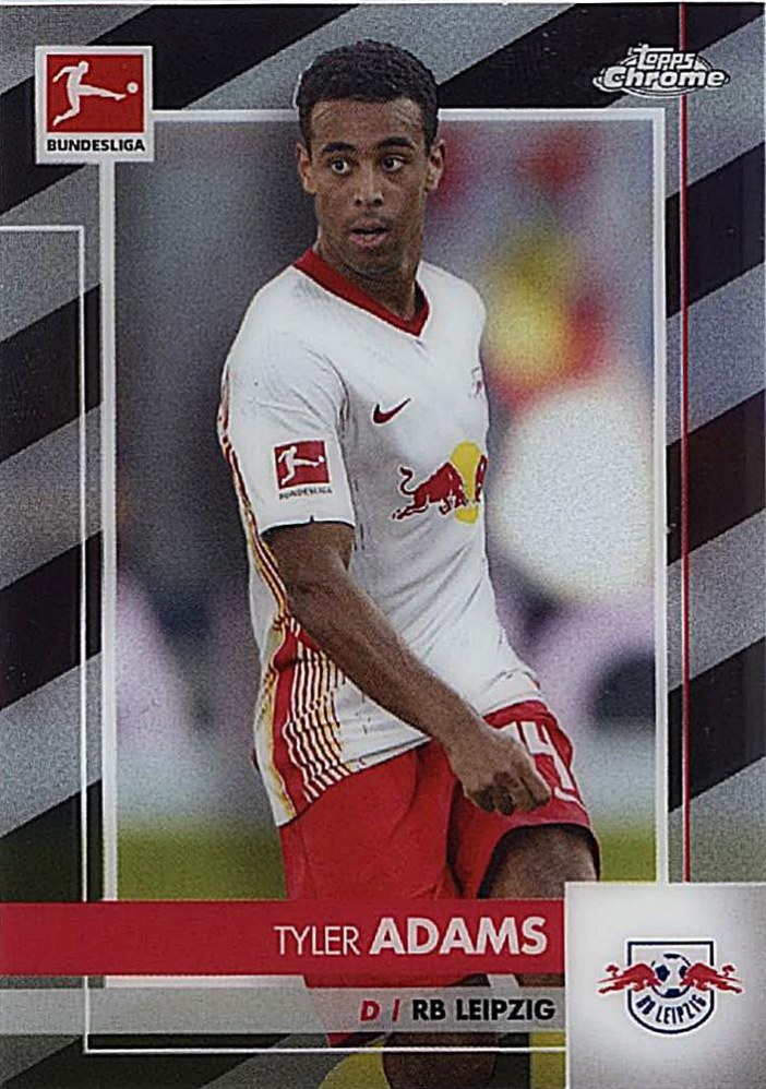 Tyler Adams 2020 Topps Chrome Bundesliga 55