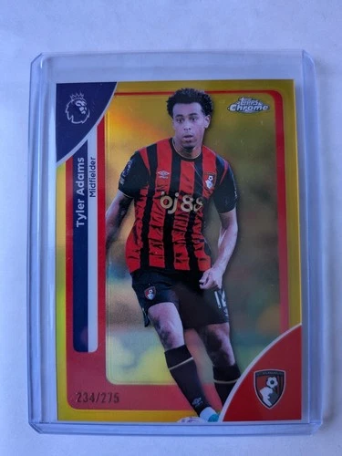 Tyler Adams 2026 Topps Chrome Refractor /275